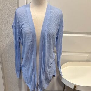 EUC LOFT Light Blue Women's Open Cardigan